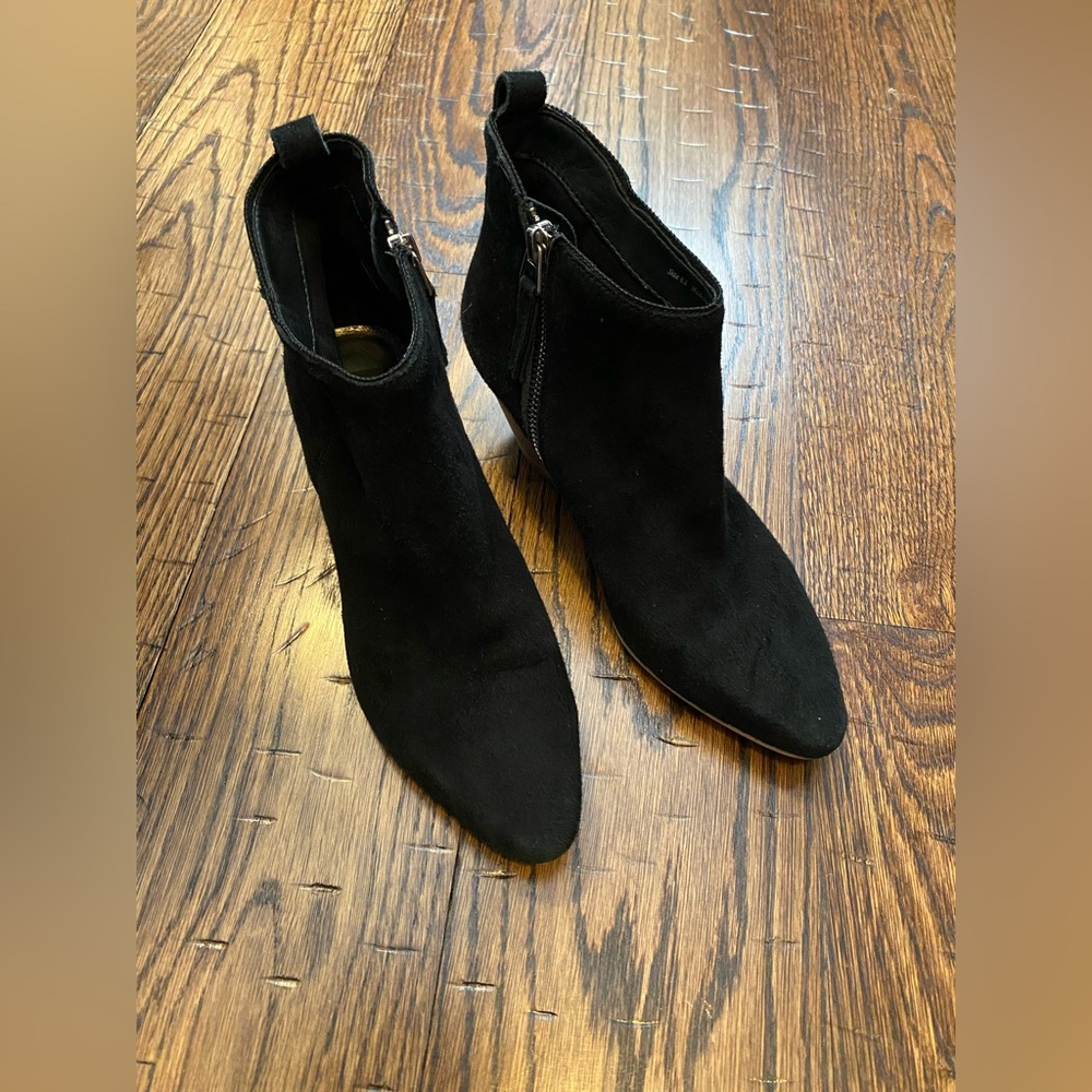Dolce Vita Black Suede Ankle Boots